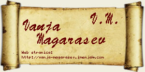 Vanja Magarašev vizit kartica